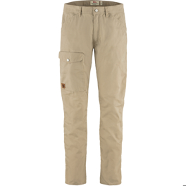 Fjällräven Greenland Jeans M Reg Men’s Outdoor trousers Beige Main Front 73880